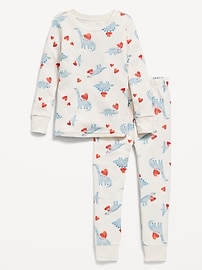Image number 1 showing, Printed Snug-Fit Pajama Set for Toddler & Baby