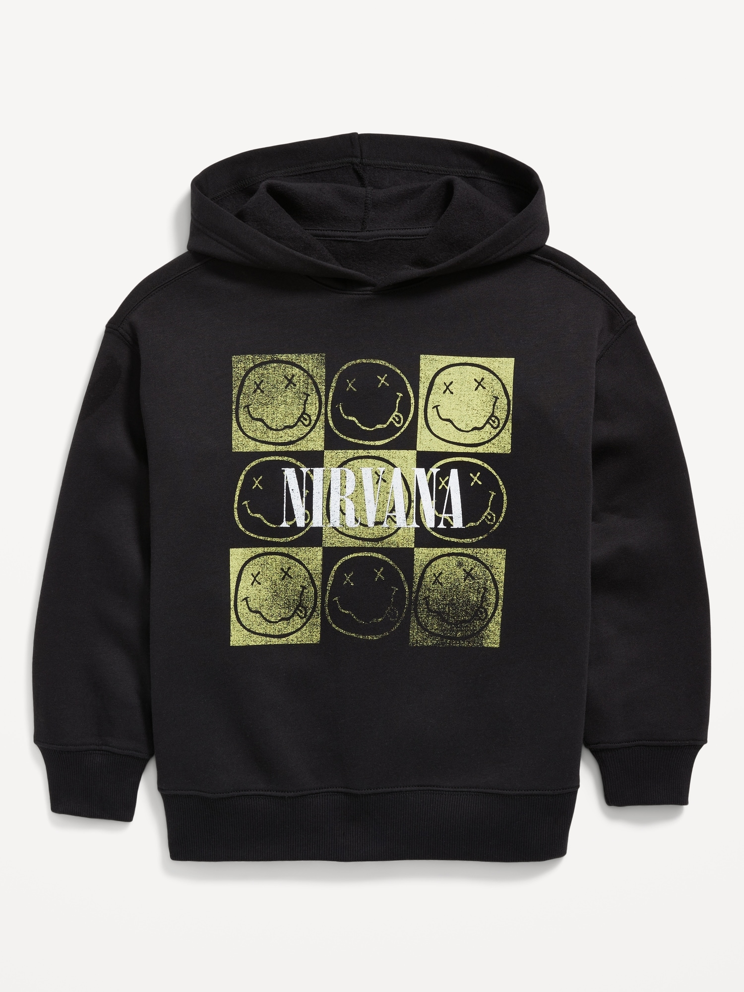 Nirvana™ Oversized Gender-Neutral Hoodie for Kids