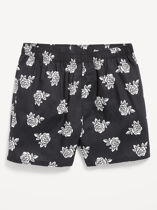 Image number 1 showing, Printed Boxer Shorts -- 3.75-inch inseam