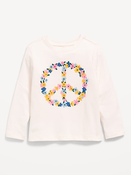Printed Long-Sleeve T-Shirt for Toddler Girls