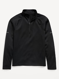 Image number 4 showing, Go-Dry Quarter-Zip Soccer Pullover for Boys