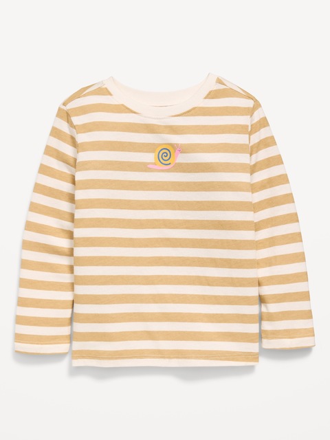 Long-Sleeve Graphic T-Shirt for Toddler Girls