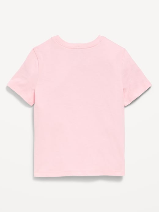 Image number 2 showing, Short-Sleeve Graphic T-Shirt for Toddler Girls