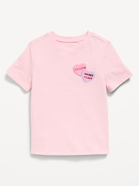 Image number 1 showing, Short-Sleeve Graphic T-Shirt for Toddler Girls