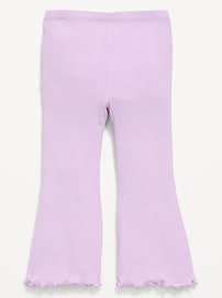 Image number 2 showing, Ribbed Flared Leggings for Toddler Girls