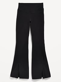 Image number 4 showing, High-Waisted PowerChill Flare Leggings for Girls