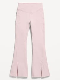 Image number 2 showing, High-Waisted PowerChill Flare Leggings for Girls