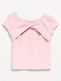 Image number 3 showing, PowerSoft Fitted Twist Back Top for Girls