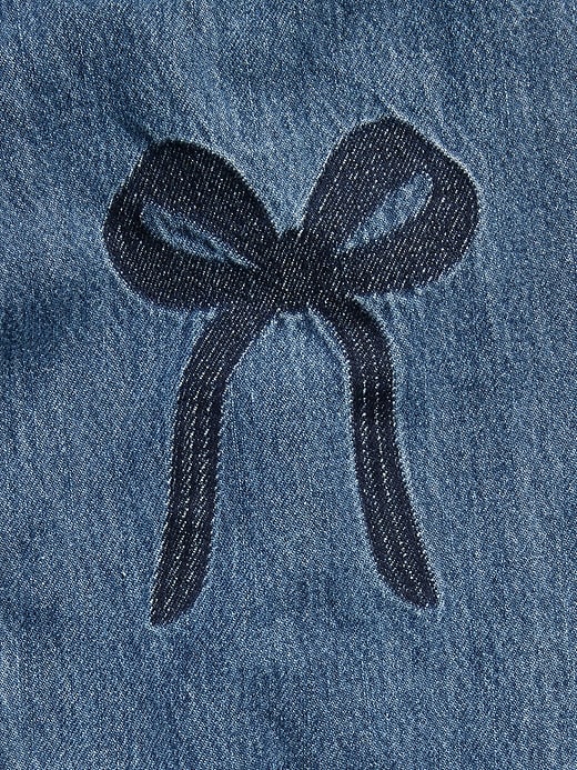 Image number 5 showing, Printed Super Baggy Barrel-Leg Jeans for Girls