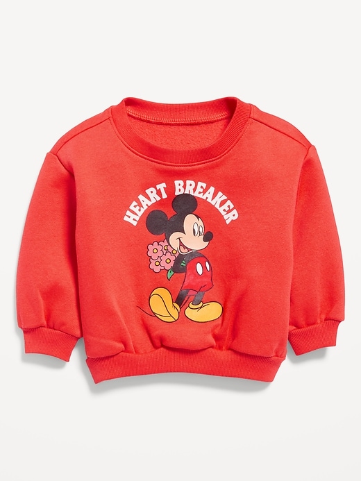 Image number 1 showing, Disney© Mickey Mouse Crew-Neck Sweatshirt for Baby