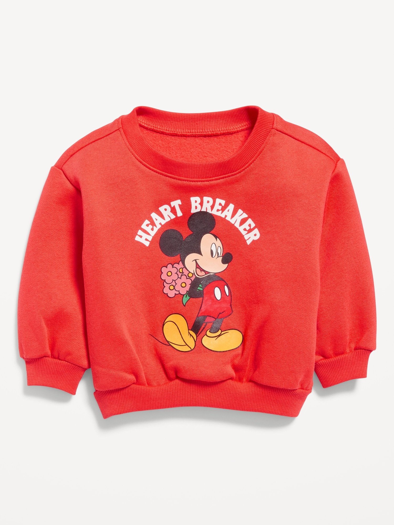 Disney© Mickey Mouse Crew-Neck Sweatshirt for Baby