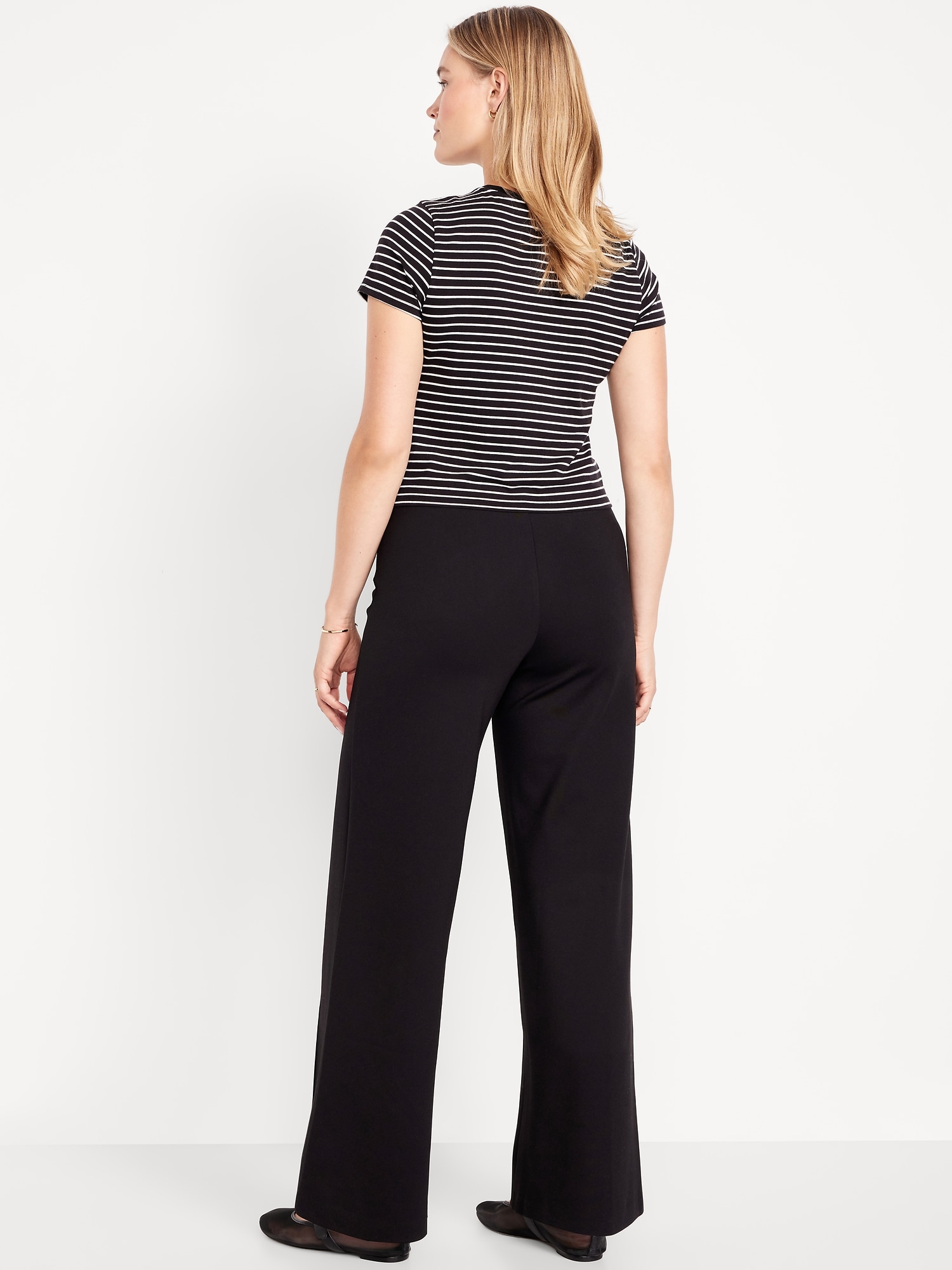 Extra High-Waisted Stevie Wide-Leg Pants
