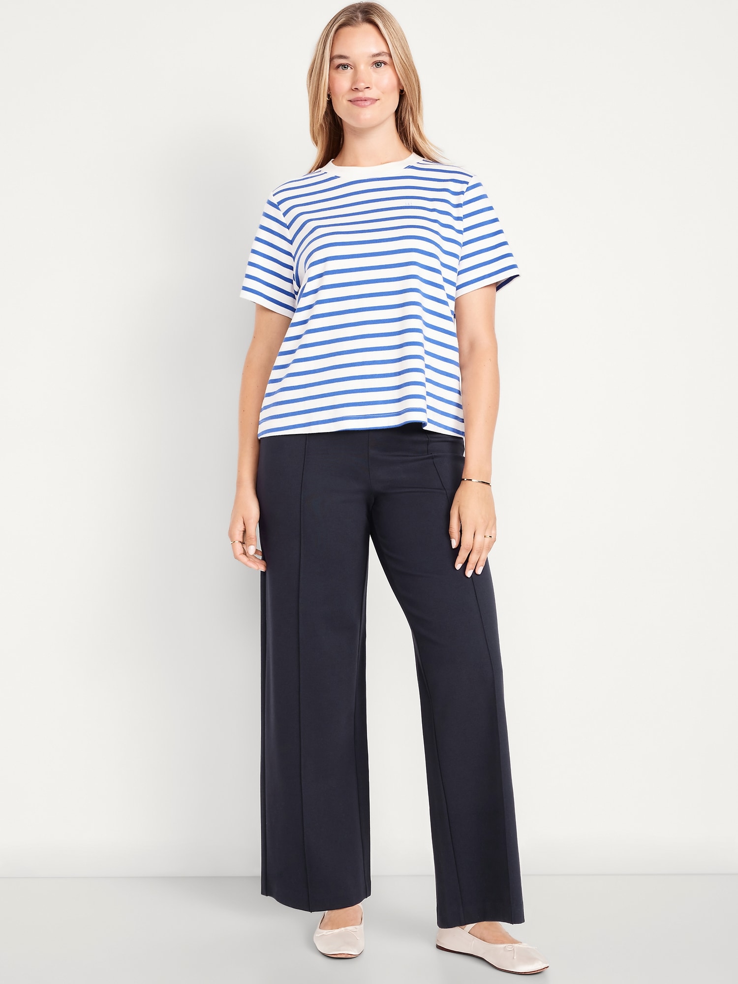 Extra High-Waisted Stevie Wide-Leg Pants