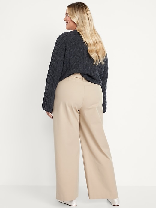 Image number 9 showing, High-Waisted Pixie Super Wide-Leg Pants