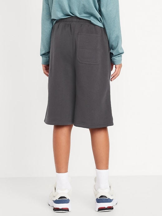 Image number 2 showing, Below Knee Baggy Fleece Shorts for Boys