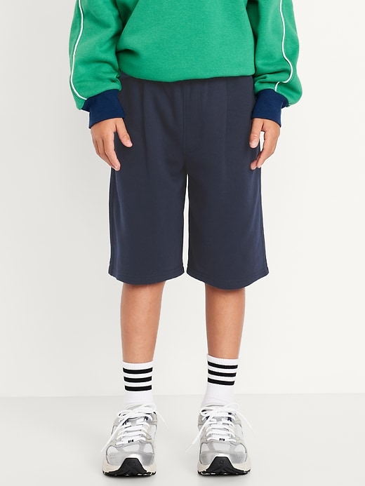 Image number 1 showing, Below Knee Baggy Fleece Shorts for Boys