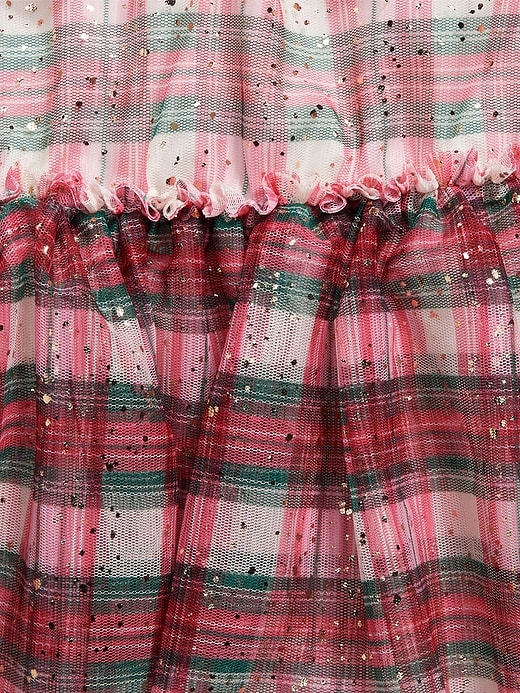 Image number 4 showing, Flutter-Sleeve Tulle Tiered Dress for Toddler Girls