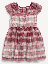 Image number 3 showing, Flutter-Sleeve Tulle Tiered Dress for Toddler Girls