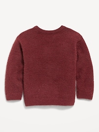 Image number 3 showing, SoSoft Oversized Holiday Graphic Sweater for Toddler Boys