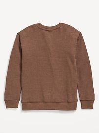 Image number 2 showing, Long-Sleeve Henley Thermal-Knit T-Shirt for Boys