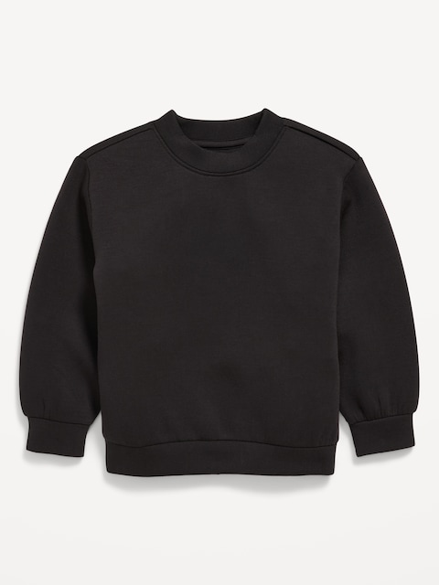 Oversized Bounce Fleece Crew-Neck Sweatshirt for Toddler Boys