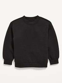 Image number 1 showing, Oversized Bounce Fleece Crew-Neck Sweatshirt for Toddler Boys
