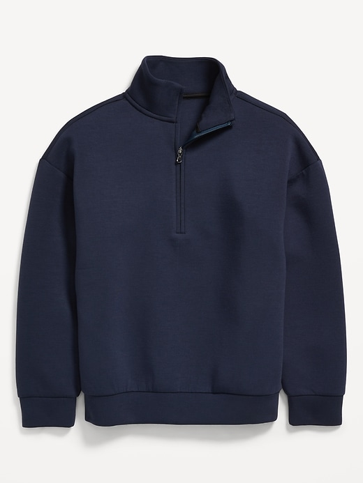 Image number 2 showing, Bounce Fleece Oversized Quarter-Zip Sweatshirt for Boys