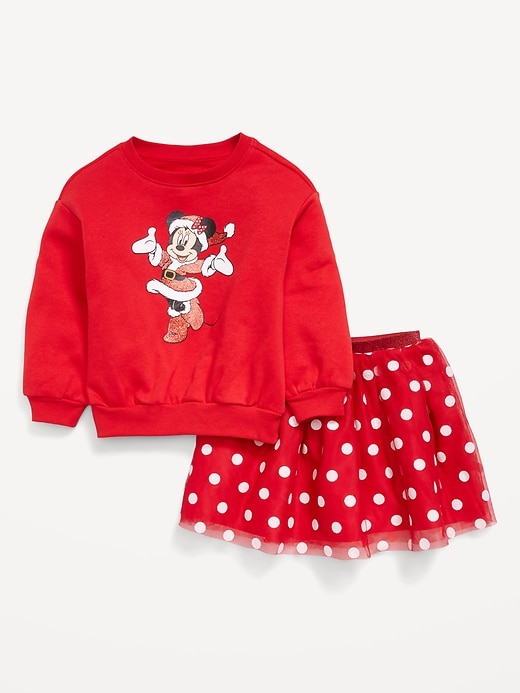 Image number 4 showing, Disney© Graphic Sweatshirt and Tutu Skirt Set for Toddler Girls