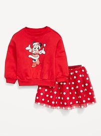 Image number 4 showing, Disney© Graphic Sweatshirt and Tutu Skirt Set for Toddler Girls