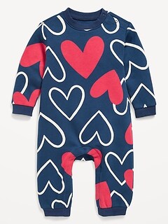 Printed Fleece One-Piece for Baby