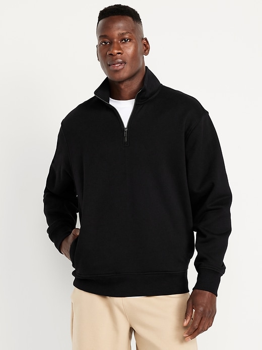 Oversized Rotation Fleece Quarter Zip