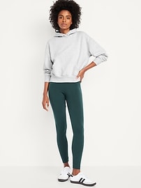 Image number 1 showing, High-Waisted Jersey Fashion Layering Leggings