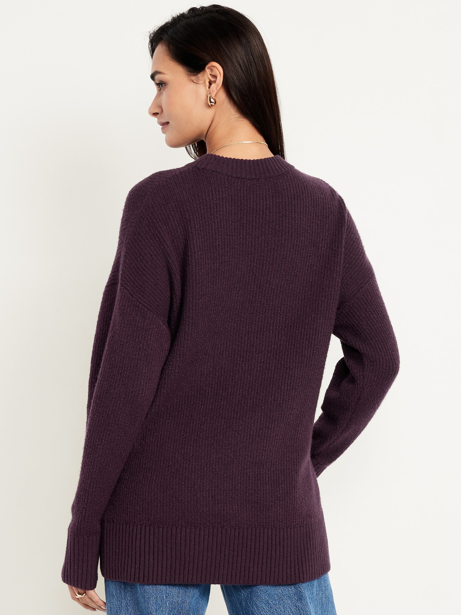 SoSoft Crew-Neck Tunic Sweater