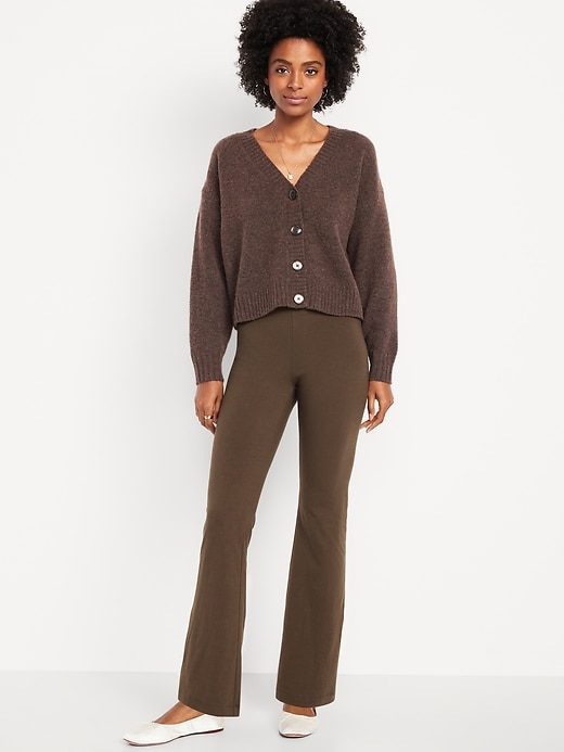 Image number 1 showing, High-Waisted Fashion Flare Leggings