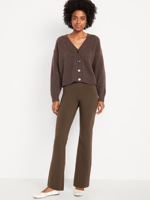 High-Waisted Fashion Flare Leggings