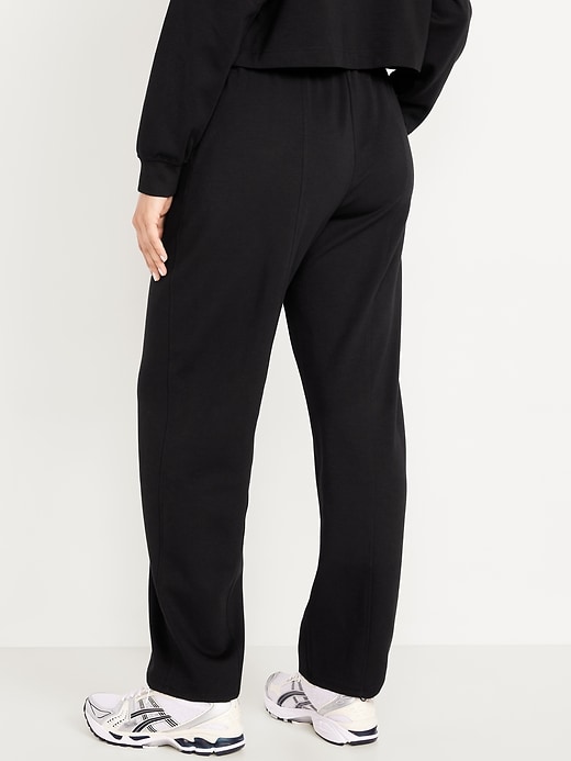 Image number 5 showing, High-Waisted Dynamic Fleece Barrel Pants