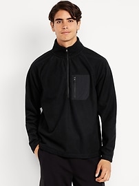 Image number 1 showing, Waffle Half-Zip Performance Pullover