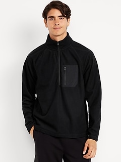 Waffle Half-Zip Performance Pullover