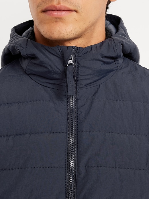 Image number 5 showing, Water-Resistant Narrow-Channel Nylon Puffer Jacket