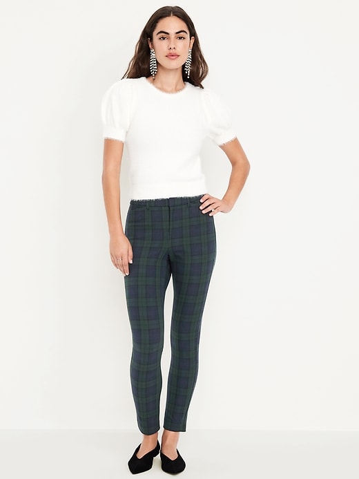 Image number 1 showing, High-Waisted Pixie Skinny Ankle Pants