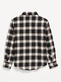 Image number 3 showing, Long-Sleeve Pocket Plaid Flannel Shirt for Boys