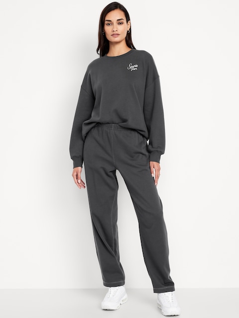 Mid-Rise SoComfy Slouchy Sweatpants - Panther