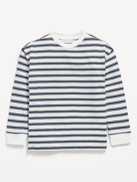 Image number 1 showing, Printed Oversized Long-Sleeve T-Shirt for Boys