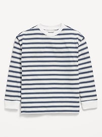 Image number 1 showing, Printed Oversized Long-Sleeve T-Shirt for Boys