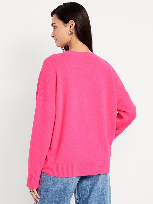 Image number 2 showing, Wool-Blend Crew-Neck Sweater