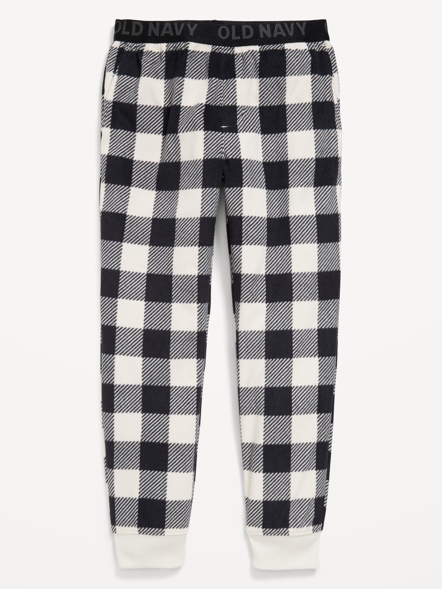 Printed Microfleece Pajama Jogger Pants for Boys