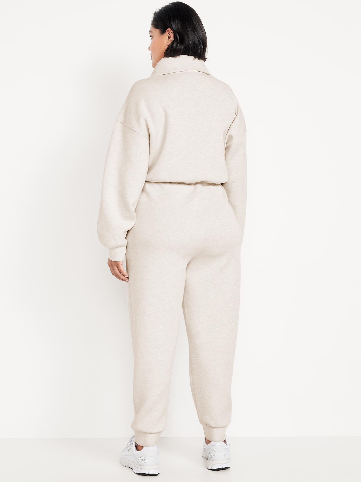 Bounce Fleece Zip Jumpsuit