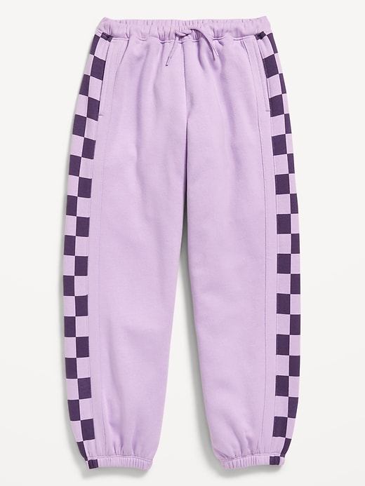 Image number 4 showing, High-Waisted Baggy Jogger Sweatpants for Girls