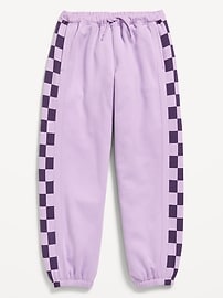 Image number 4 showing, High-Waisted Baggy Jogger Sweatpants for Girls
