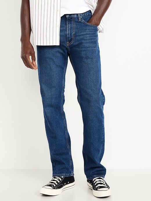 Image number 1 showing, 90's Straight Built-In Flex Jeans